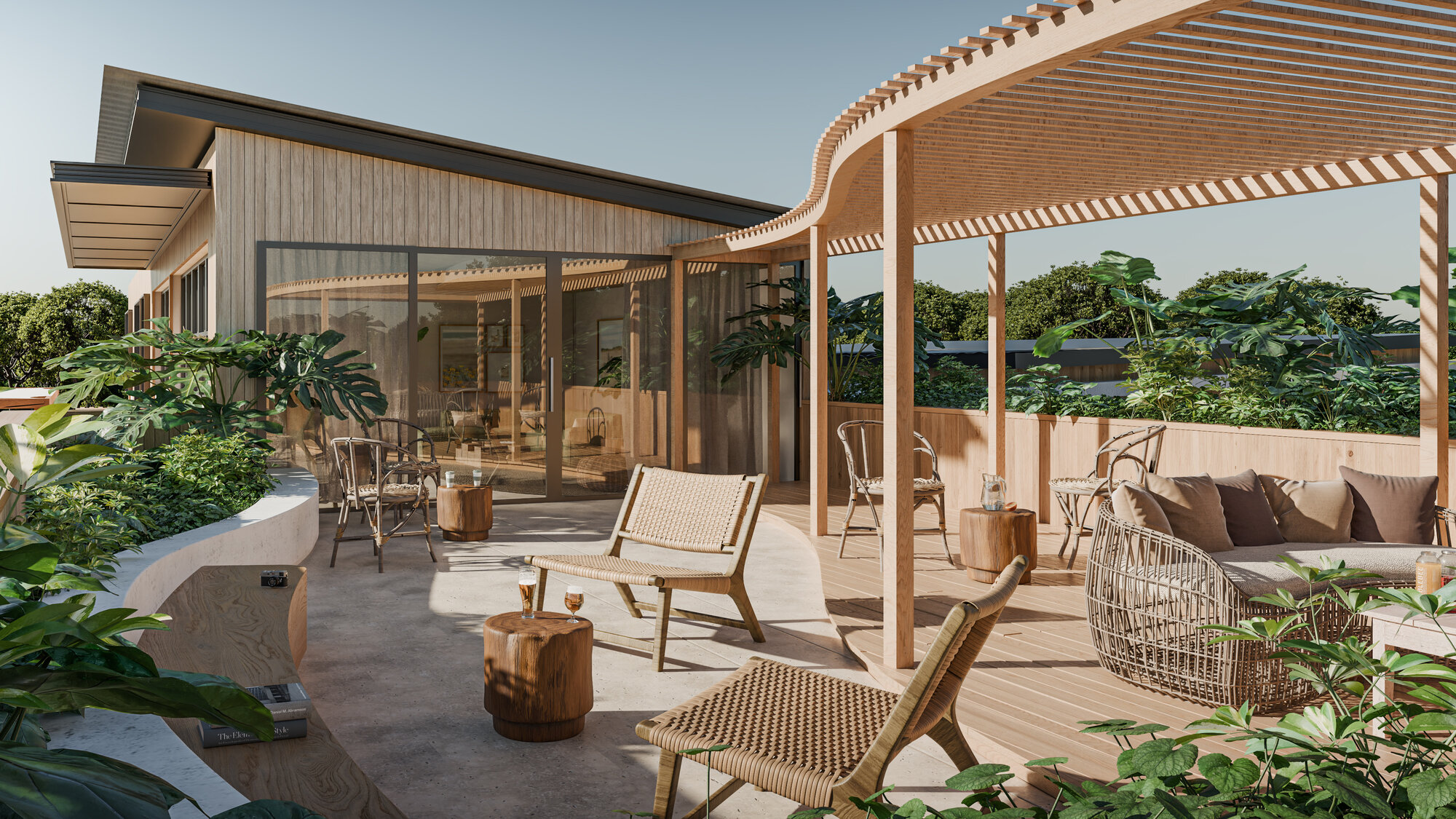 Club House — outdoor terrace