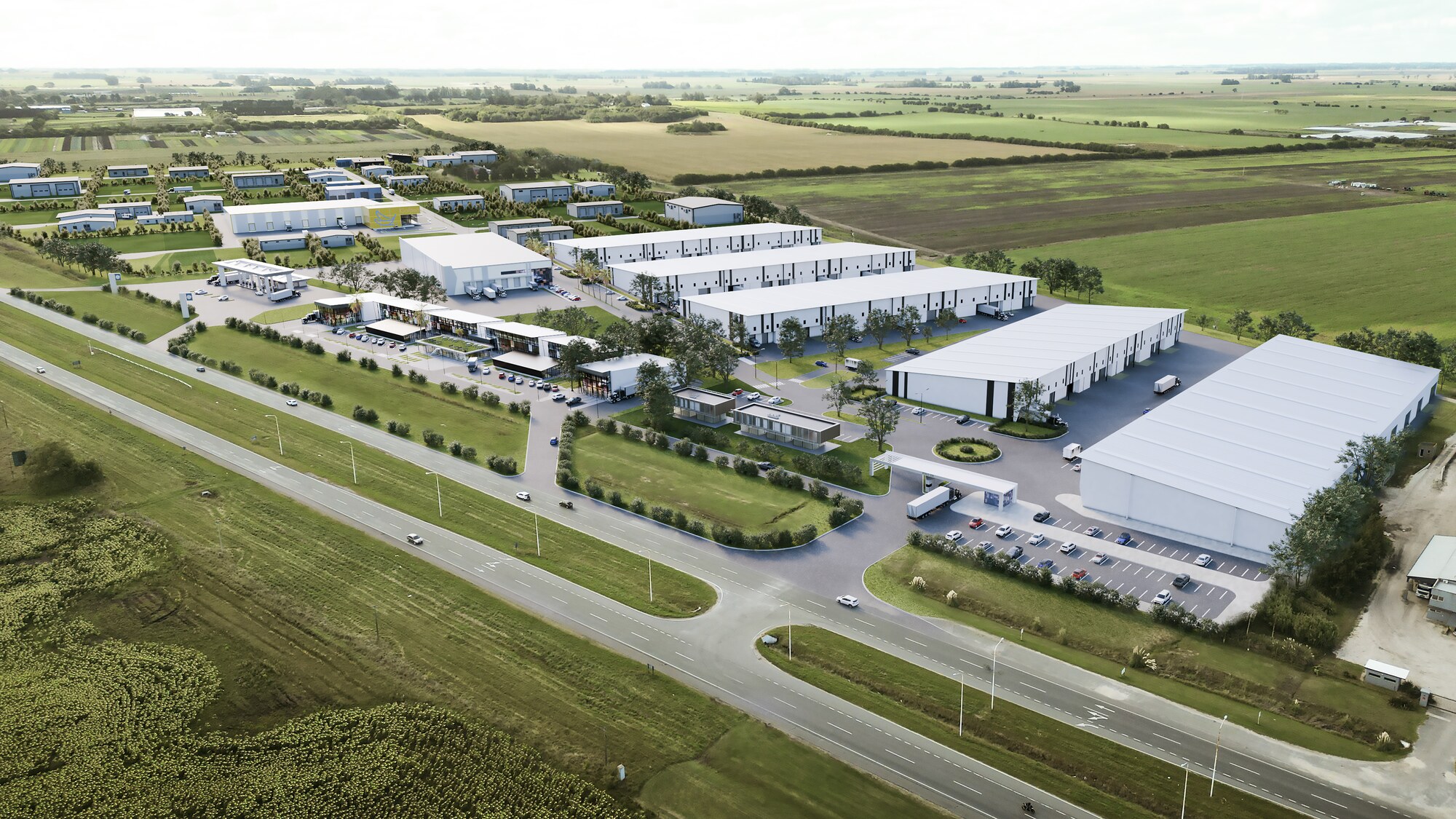 Polo 226 — logistics centre aerial