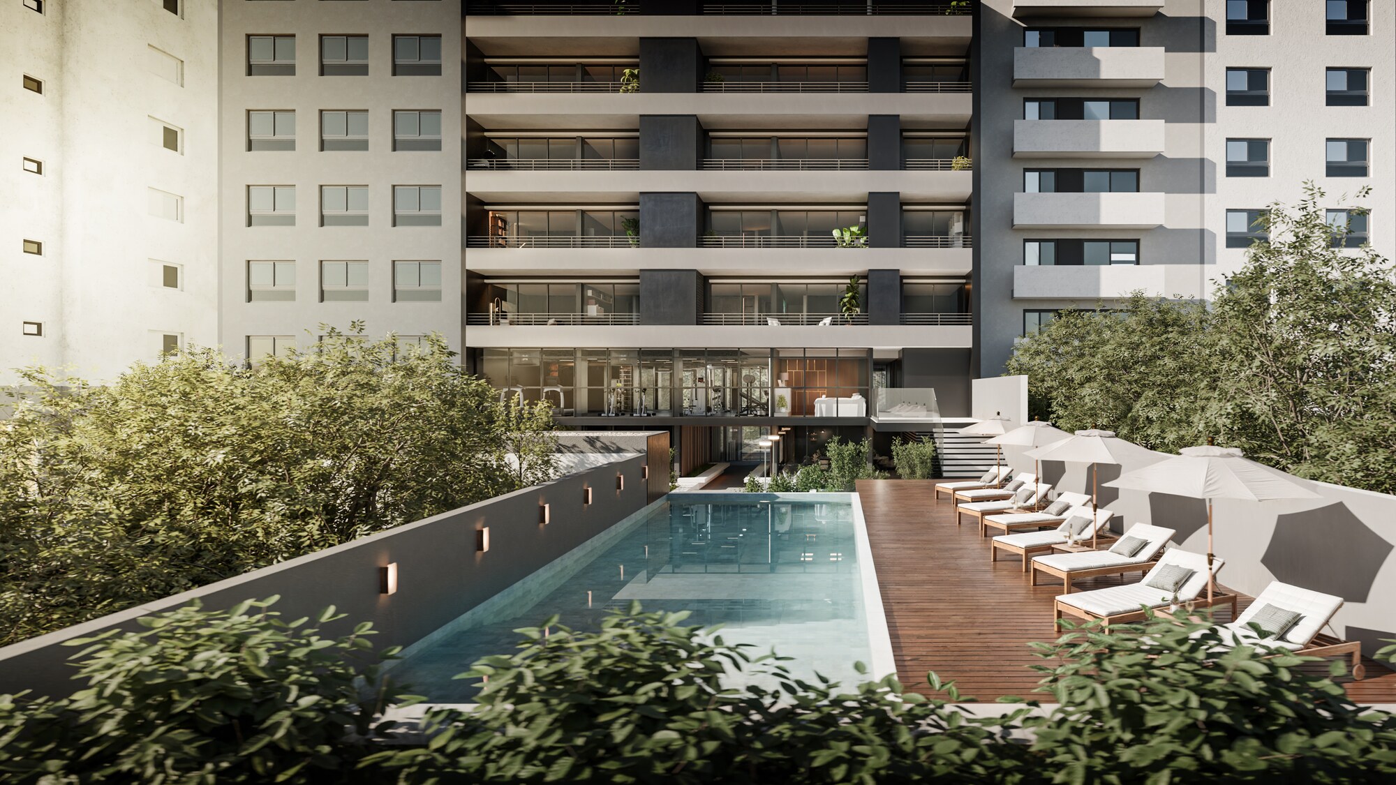 Linehouse — pool plaza