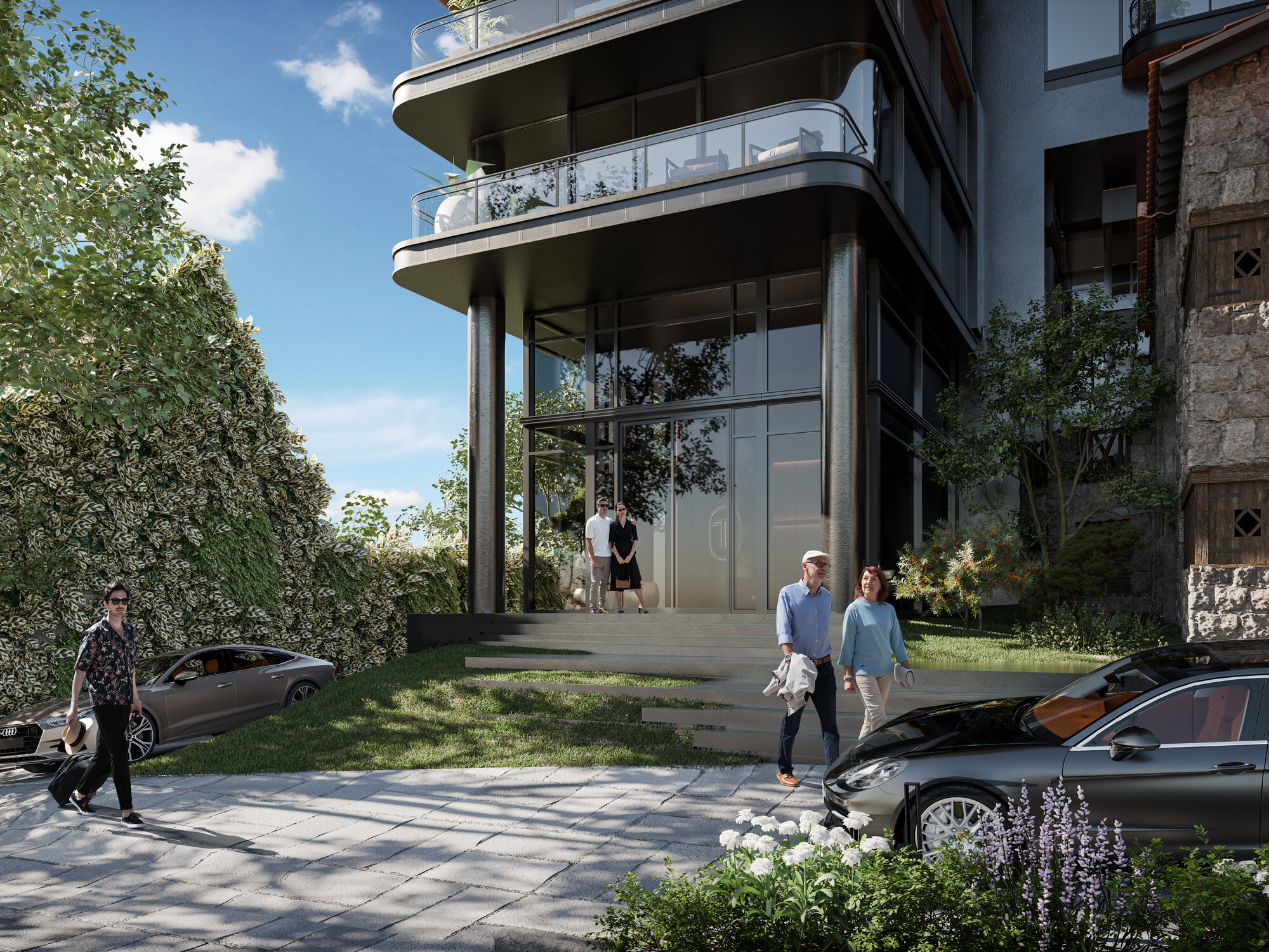 Casa Vue — drop-off and heritage context