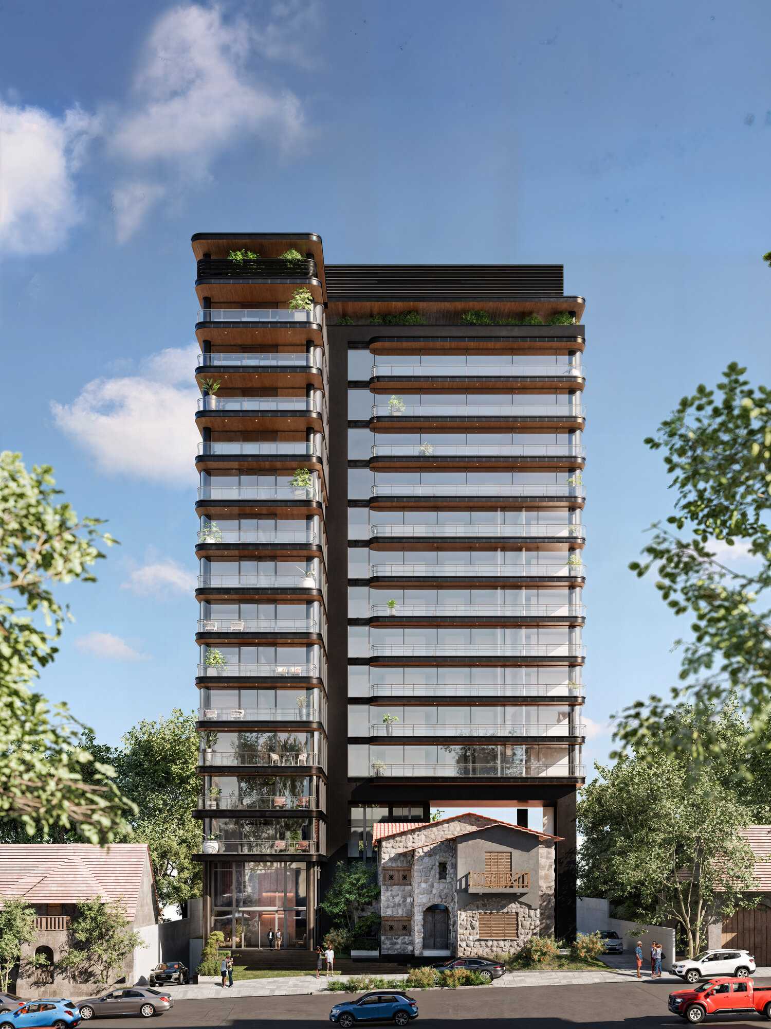 Casa Vue — frontal view