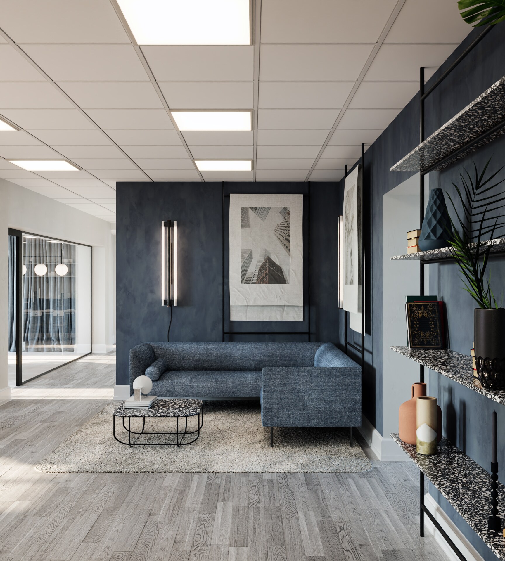 Past work — commercial interior