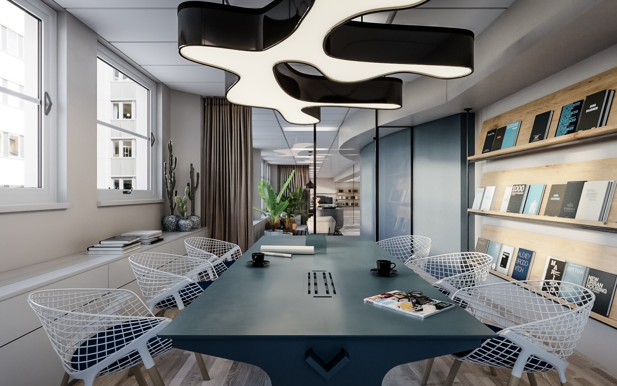 Past work — architectural elevation